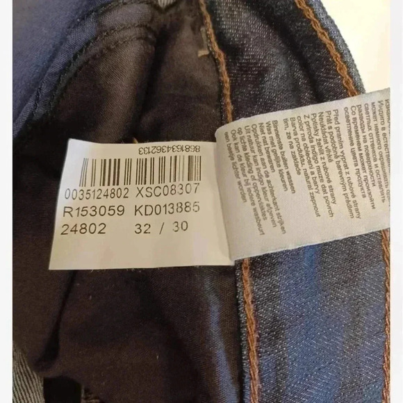 Mavi Marcus Slim Straight Blue Jeans Size 32 - Picture 8 of 12